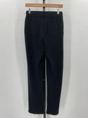 Quince Womens Mongolian Cashmere Straight Leg Pants Black S