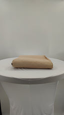 Quince Home Raw Silk Room Darkening Curtain Sand 48X96