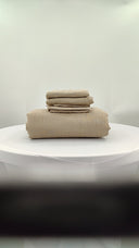 Quince Home European Linen Duvet Cover Set Toffee Bedding Full/Queen