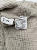 Quince Home Organic Airy Gauze Sham Set Fog Grey Standard Bedding