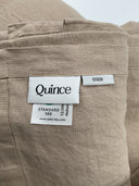 Quince Home European Linen Sheet Set Toffee Bedding Queen
