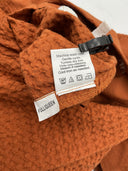 Quince Home Organic Luxe Honeycomb Duvet Cover Set Terracotta Bedding Full/Queen