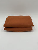 Quince Home European Linen Sham Set Terracotta Bedding King