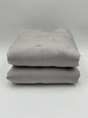 Quince Home Bamboo Dream Quilted Sham Set Light Grey Bedding King