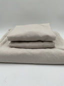 Quince Home European Linen Sheet Set Sand Bedding King
