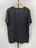 Quince Mens 100% Merino Wool All-Season V-Neck Base Layer Tee Black XL