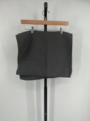 Quince Home European Linen Table Runner 16X108 Charcoal