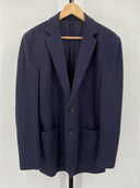 Quince Men's Cotton Pique Knit Blazer Navy Outerwear S