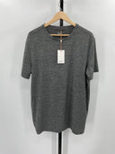 Quince Men's Flowknit Breeze Performance Tee Charcoal Sleeved Top L