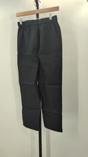 Quince Womens 100% European Linen Tapered Ankle Pants Black S