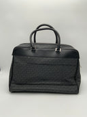 Michael Kors Women's Large Logo Weekender Bag Black