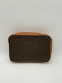 Michael Kors Ginny Medium Logo Crossbody Bag Brown