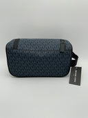 Michael Kors Cooper Logo Travel Kit Admiral Blue Bags One Size