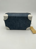 Michael Kors Jeanie Small Signature Logo Crossbody Bag Blue