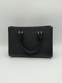 Michael Kors Women's Sheila Medium Satchel Black Bags