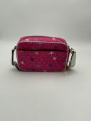 Michael Kors Jet Set Signature Logo Crossbody Bag Pink