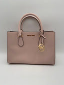 Michael Kors Women's Sheila Medium Satchel Powder Blush Bags Pink One Size