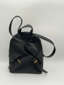 Michael Kors Women's Jaycee Pebbled Leather Backpack Black Bags