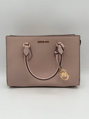 Michael Kors Sheila Medium Satchel Powder Blush Pink Bags One Size