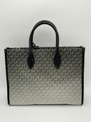 Michael Kors Women's Mirella Ombre Logo Tote Bag Black