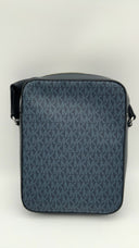 Michael Kors Men's Henry Logo Flight Bag Admiral Blue Bags