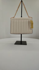 Michael Kors Whitney Medium Quilted Leather Convertible Shoulder Bag Cream