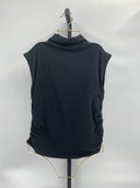 Quince Women Black Sleeved Top L