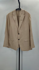 Quince Men's 100% European Linen Blazer Driftwood Outerwear XL