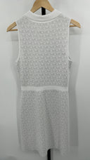 Ichael Kors Woen's Polo Neck Zip Dress Basic Sleeved