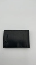 Quince Mens Italian Leather Money-Clip Wallet Black One Size