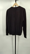 Quince Women's Cardigan Black Sleeved Top M