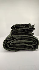 Quince Home European Linen Duvet Cover Set Pine Bedding Full/Queen