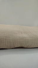 Quince Home Organic Airy Gauze Duvet Cover Dune Bedding Full/Queen