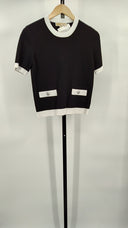 Michael Kors Women Black Sleeved Top S