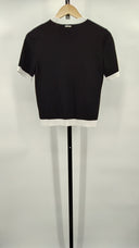 Michael Kors Women Black Sleeved Top S