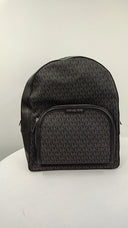 Michael Kors Large Zip Pkt Backpack Black Bags