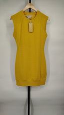Michael Kors Women Dress Yellow XS