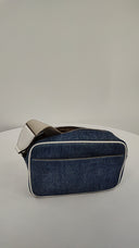 Michael Kors Womens Jet Set Medium Denim Crossbody Bag With Case For Apple s