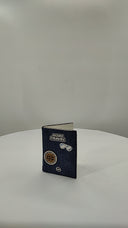 Michael Kors Jet Set Travel Medium Embellished Denim Passport Case Blue