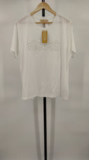 Michael Kors Women Sleeved Top White XL
