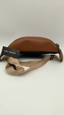 Michael Kors Men Varick Small Leather Belt Bag Brown OS