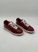 Michael Kors Men's Rebel Leather Sneaker Deep Red Shoes 7