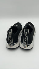 Michael Kors Women's Bodie Knit Slip-On Sneaker Black Shoes 8