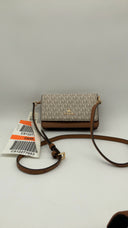 Michael Kors Women Sm Phone Crossbody Wallet White OS