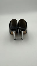 Michael Kors Women's Halle Leather Mule Pump Black Shoes 6.5