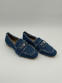 Michael Kors Women Loafer Shoes Blue 6.5