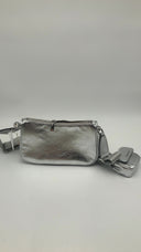 Michael Kors Women Crossbody Bag Silver OS