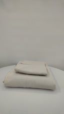 Quince Home European Linen Duvet Cover Set Sand Bedding King/Cal King