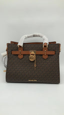 Michael Kors Women Md Satchel Bag Brown OS