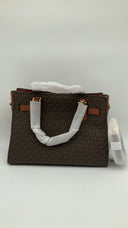 Michael Kors Women Md Satchel Bag Brown OS